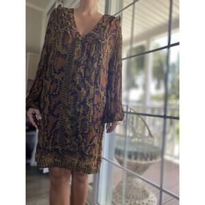 Animale Short Printed Dress Brazil 42 / US 10-12